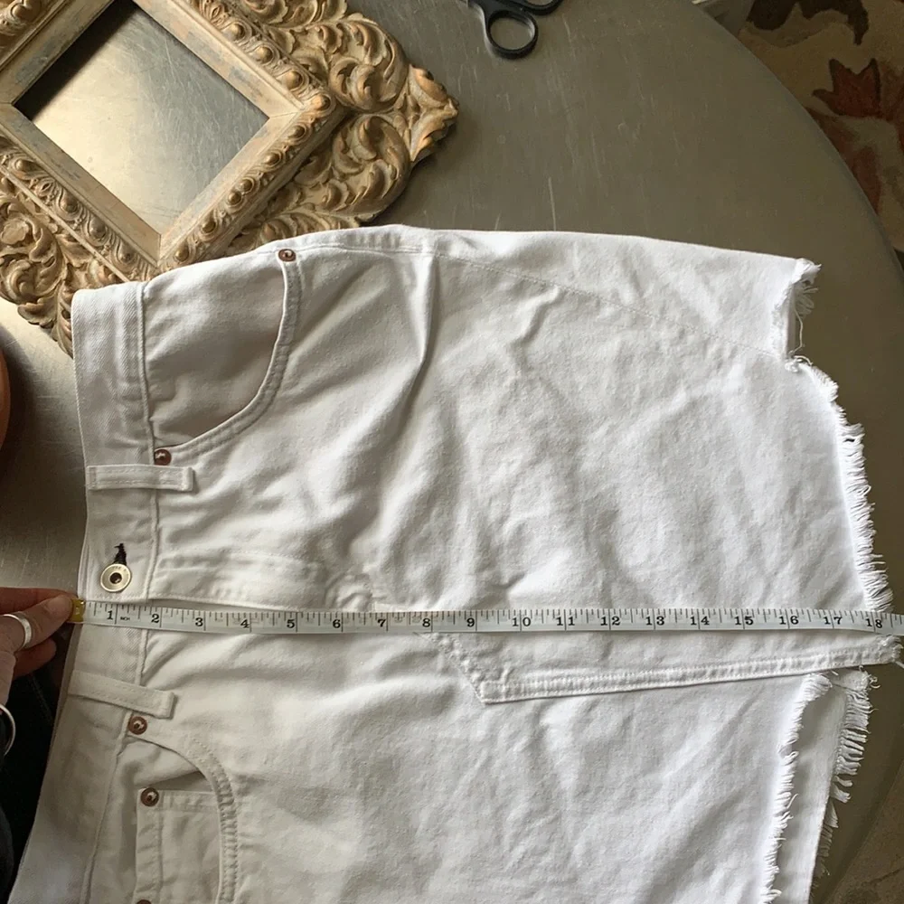 rag & bone white denim